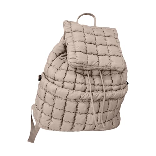 Sac à dos de voyage kaki pour femme idéal pour le sport et les cours