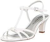 ecco schuhe herren sandalen  Tamaris Damen 1-1-28329-24 T-Spangen Sandalen, Weiß (White PATENT 123), 37 EU