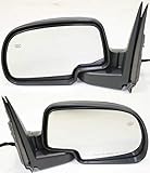 Kool Vue Left & Right Power Heated Mirrors for Chevrolet Silverado 1500 Tahoe...