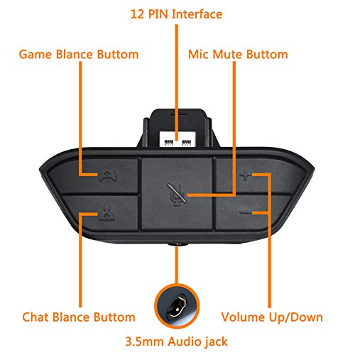 Stereo Headset Adapter for Xbox One