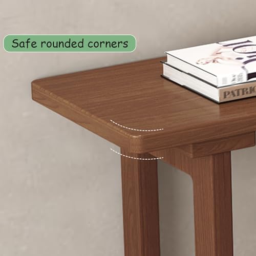 Mesa de sofá de madera para decorar el salón y organizar el pasillo 6