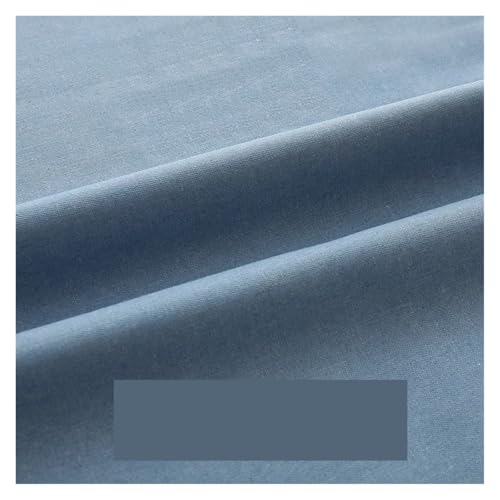 Tissu denim fin bleu ciel pour coudre des vêtements d'été souples sans sensation de rigidité