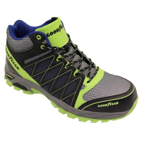 Goodyear Herren S1p Sra Sicherheitsstiefel, Yellow Blue, 43 EU