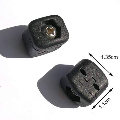 Hrchcg Compound Bow Buckle Drop Away Arrow Rest Clip Fasten Clip Archery Accessories Plastic Black Fastener Outdoor Hunting Shooting Use With Drop Away Arrow Rest(Pack Of 3) #TOP3