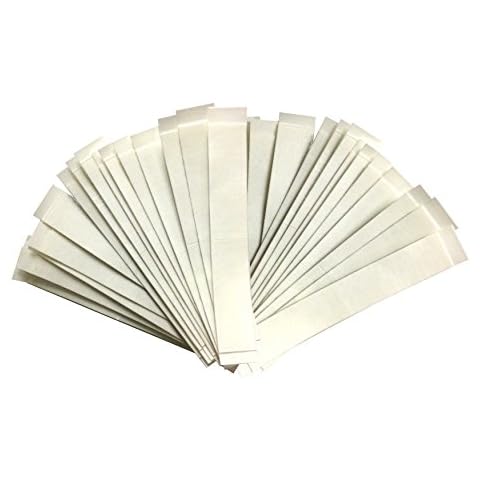 SIMPLY EXTENSIONS - Hair Extensions Re-Tape Kit (36 Strips - Tape Only) No Shine Bonding Double Sided Tape 1/2" x 3" Straight Strip 36 Pieces Per Bag Cover