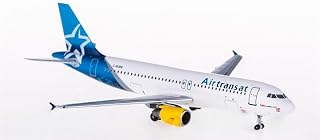 for AeroClassics for Air Transat for Airbus A320 C-GCKU 1:400 Airplane Pre-Built Model