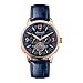 Produktbild Ingersoll The Regent Herren-Automatikuhr, 47 mm, mit blauem Zifferblatt mit offenem Herzen und blauem Echtlederarmband I00301B