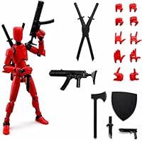 Action Figure Man (ensamblaje completado),3D Impreso con