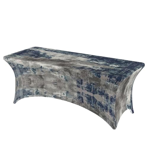 Housse de table extensible 1,8 m pour masquer et décorer vos buffets - 2