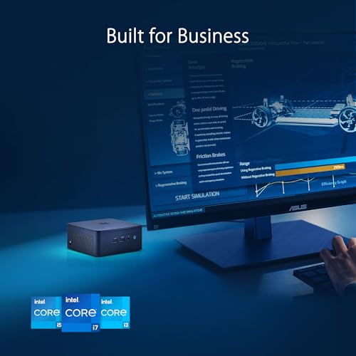 ASUS NUC 13 Pro Tall Barebone with Intel 13th Gen Core i5-1340P, Up to 64GB DDR4 RAM, Triple Storage Design, Thunderbolt™ 4, Wi-Fi 6E & Bluetooth 5.3, with VESA Mount Included by ASUS - Image 5