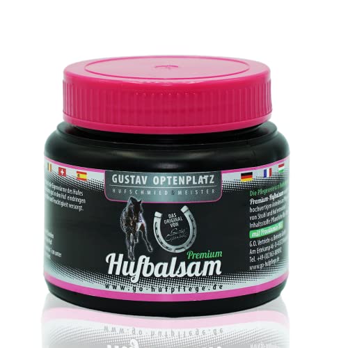 Premium Hufbalsam Girlz-Serie für Pferde, GO! Pferdepflegeserie für gesundes Hufwachstum, Huffett für die tägliche Hufpflege, Hufsalbe & Huffestiger gegen trockene rissige Hufe, Anti-Doping (250ml) Cover
