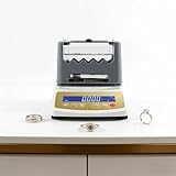 GESAIDES Analizador de Pureza en Quilates de Metales Preciosos, Medidor de Densidad de Oro, Comprobador de Pureza de Oro con Pantalla Digital para Joyeros y Casas de Empeño 1200g