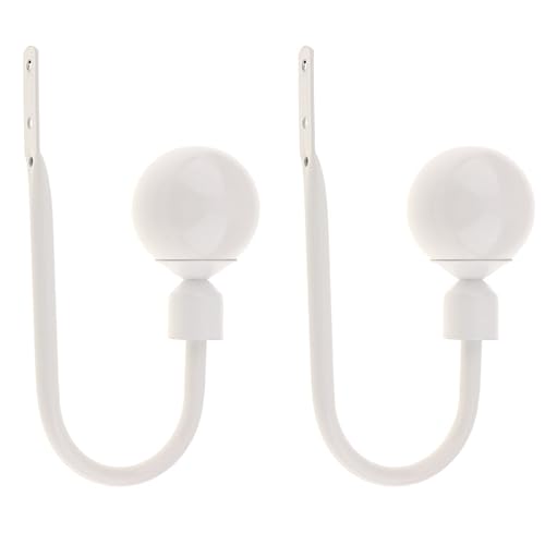 White Curtain Holdbacks Amazon Co Uk