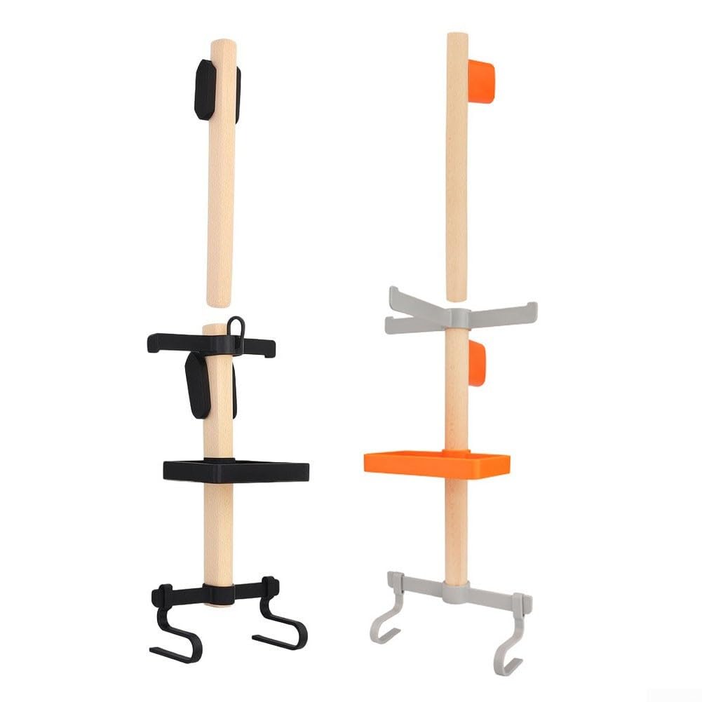 Rastrelliera Bici Verticale con Supporti 3D Stampati