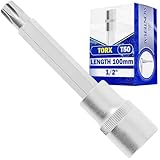 Douille à Embout Torx T50 x 100 mm - Douille Torx avec Carré d'Entraînement de 1/2