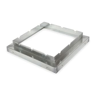 Roof Curb Adapter,Curb Side Sq O D 21 in