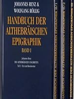 Handbuch Der Althebraischen Epigraphik (German Edition) 3534090527 Book Cover