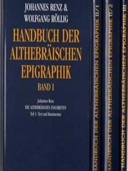 Handbuch Der Althebraischen Epigraphik (German Edition)