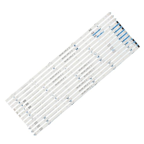 Tiras LED de TV 65UJ634V y 65UJ5500 kit de 12 piezas con disipación térmica Innotek 17Y para brillo uniforme