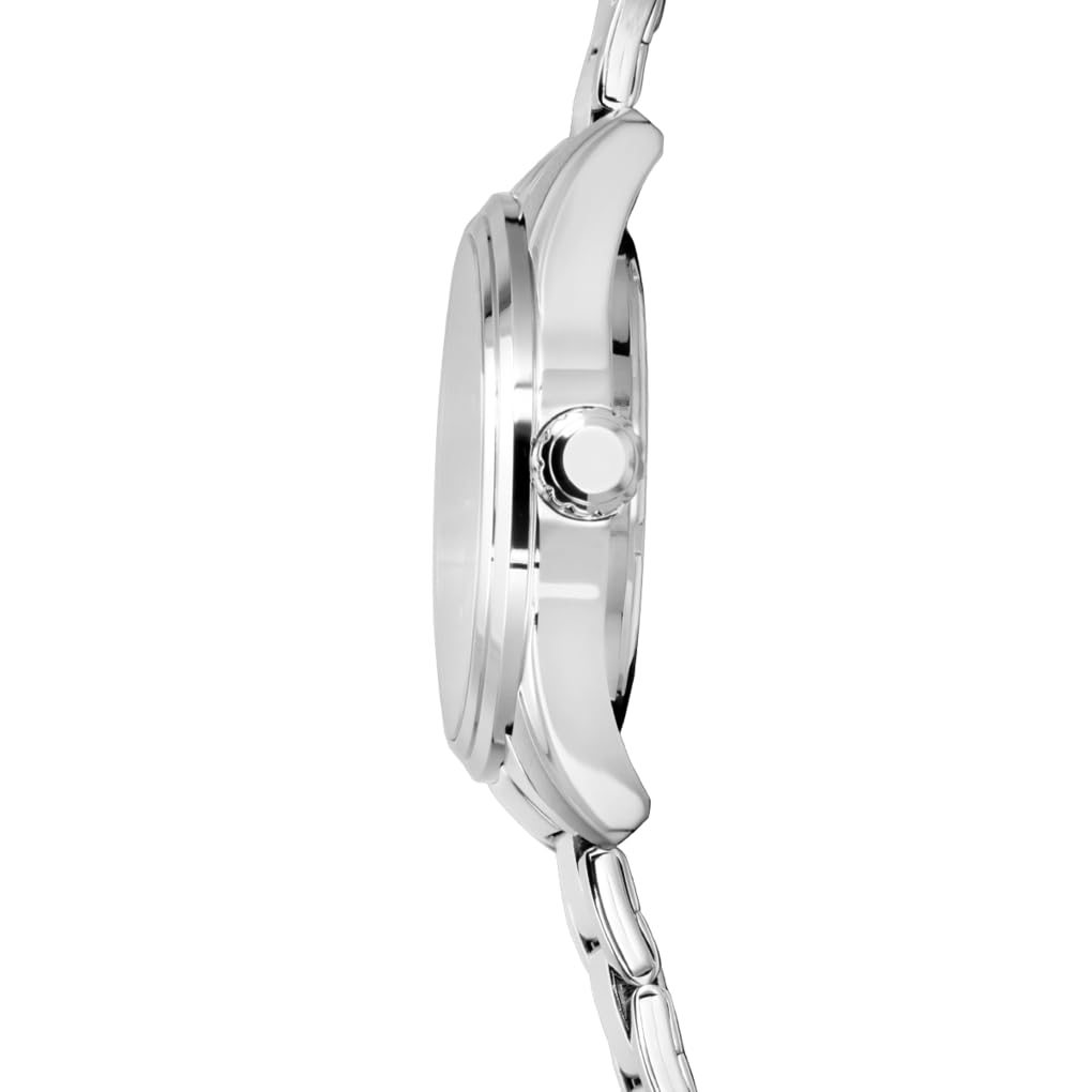 LOTUS Orologio Uomo Analogico Acciaio Inox 316L Argento - Quarzo - Calendario - Vetro Minerale - Impermeabile 10 ATM Classico 18692 Minimalist