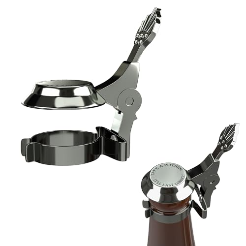 German Style Beer Stein Clip-On Lid for Bottles – Chrome