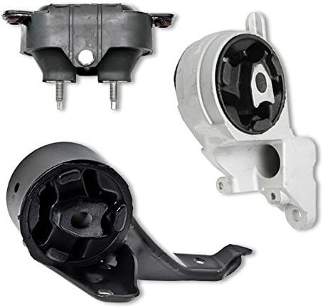 Compatible with 2004-2008 Chevrolet Malibu/Pontiac G6/ Saturn Aura 3.5L Transmission Mount Set 3pcs : A5356HY, A5357, A5355 - K1828