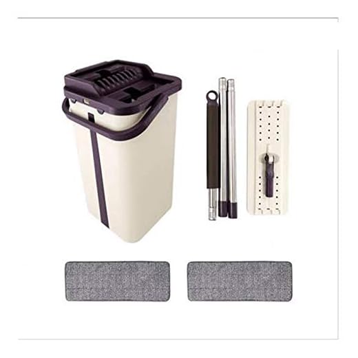 LEILEIMY mopp golvmopp tygplattor spray byt ut rengöringsverktyg mikrofiberdynor keramisk handfri tvätt hushåll 360 graders utdragbar rengöring (färg: 2 moppar dynor)