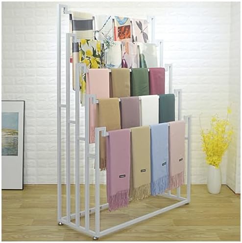 Scarf Hanger Organizer - Space-Saving Solution for Clothing Accessories, Ideal for Retail and Home Storage