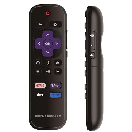 Image of OEM Replacement Remote Control Compatible with All ONN. Roku Smart 4K Ultra TVs【Only Works with Onn. Roku TV, Not for Stick and Box】 (Netflix /Disney Plus /Apple TV+ / Prime Video)