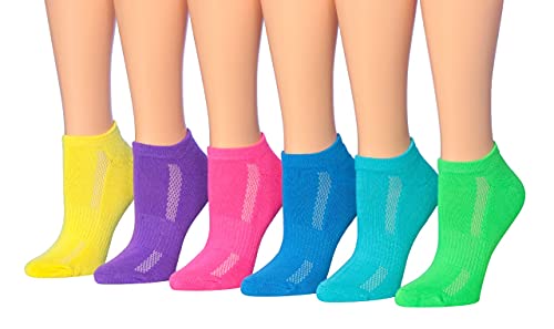 Tipi Toe Women's 12-Pairs Low Cut Athletic Sport Peformance Socks, Ws12-12 #TOP2