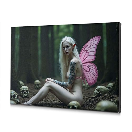 Toile décorative pour salle de bain DRPZ cadre mural salon 30 x 40 cm