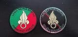 Marque: BLUE HAWAI D602 PATCH ECUSSON LEGION ETRANGERE - VERT ROUGE - 8 CM