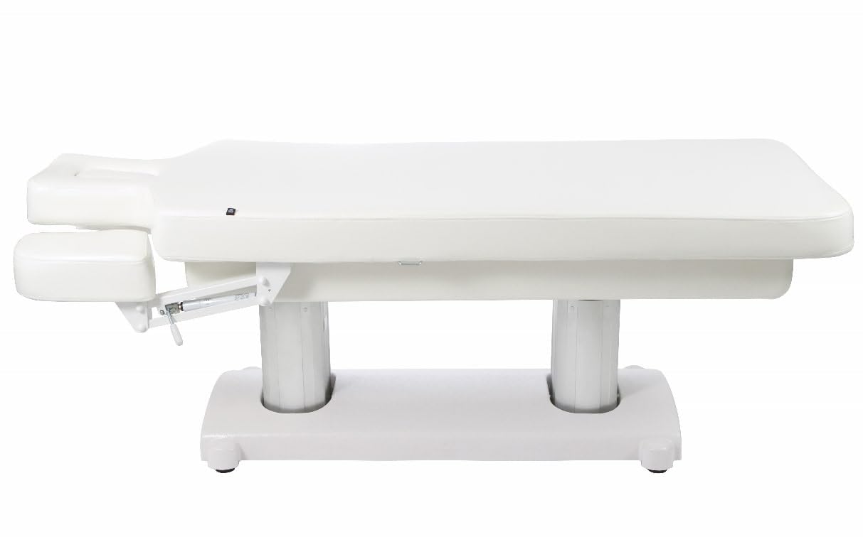 PLUS SANTE Selva elektrischer medizinischer Untersuchungstisch | 4 leistungsstarke Motoren & integriertes Heizsystem, Premium-Komfort und Trendelenburg Positionen | 198 × 76 × 68-89 cm | 104 kg (ohne