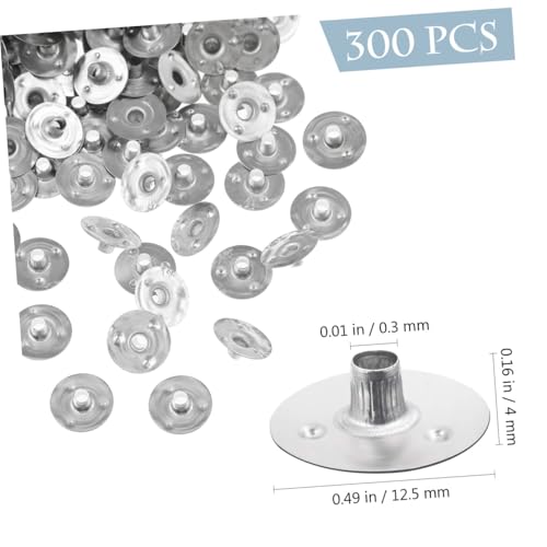 300 Piezas Base de Mecha para Velas MAGICLULU miniatura 2