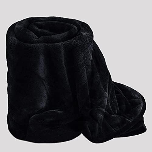 GonZalo GraCia. Pink Cosy Fleece Blanket Soft Touch 400 GSM Winter Warm Faux Fur Mink Sofa Bed Throw (Blush Pink, Double 150x200 cm)
