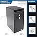 Barska AX13558 Dual Key Depository Safe 0.27 Cu Ft with Drop Slot and Quick Release Bolt, Black