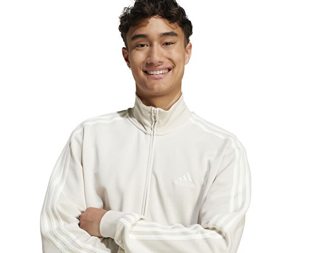 Image of adidas Mens Basic 3-stripes Tricot Track