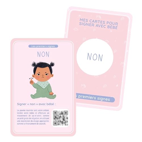 Mes cartes pour signer avec bébé: 50 cartes pour un apprentissage de la LSF - Avec des vidéos – vue 5