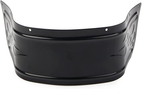 Miniatura 9 de Newsmarts Repuesto de faldón de guardabarros delantero de motocicleta para Harley Touring Electra Glide Softail 1980-2013, cromado