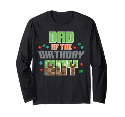 Dad Of Birthday Boy Pixel Gaming Bday Party �����Y ����T�V���c