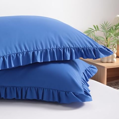BEDSUM King Ruffled Pillow Shams β $12.59 (10% off)