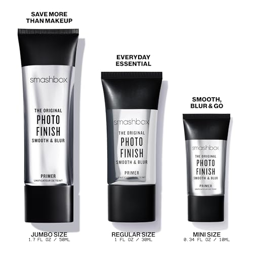Smashbox The Original Photo Finish Smooth & Blur Makeup Primer | Instantly Smooths and Blurs Fine Lines and Pores | Vitamins A + E - Image 7