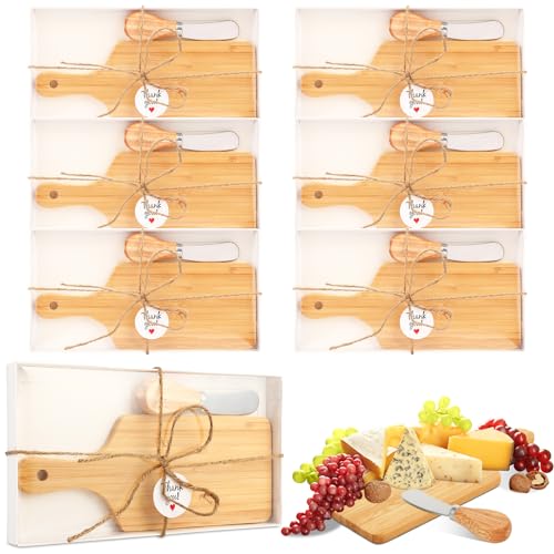 Set 6 tablas de cortar con cuchillos y cajas de regalo miniatura 1