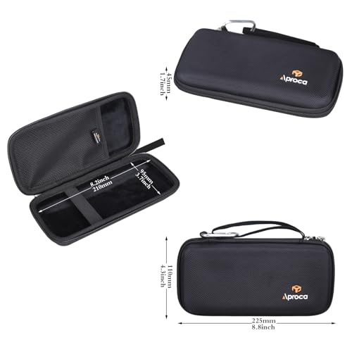 Aproca Black Hard Storage Case, for Texas Instruments TI-Nspire CX II CAS Color Graphing Calculator (Case Only)