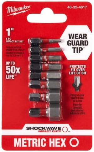 Milwaukee Electric - 8 PC. Insert BIT Set