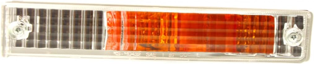 For Honda Civic Signal Light Assembly 1990-1991 Pair Driver and Passenger Side Hatchback/Sedan For HO2530108 + HO2531108