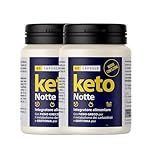 Keto Notte – Integratore Alimentare Notturno – Supporto Dieta e Benessere Notturno – Con Griffonia, Matè e Trifoglio Rosso – 120 Capsule da 500mg