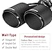Upower Pack of 2 Carbon Fiber Exhaust Tip Tailpipe 2.5 Inch Inlet 3.5