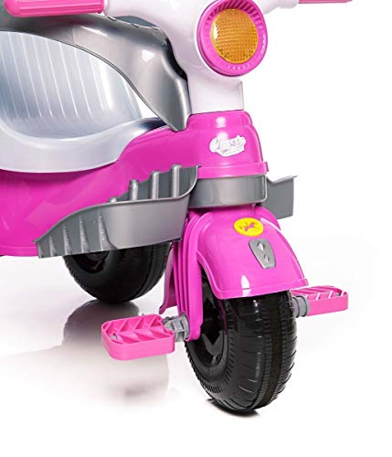 Carrinho Motoca Triciclo Velocita Classic Rosa Calesita