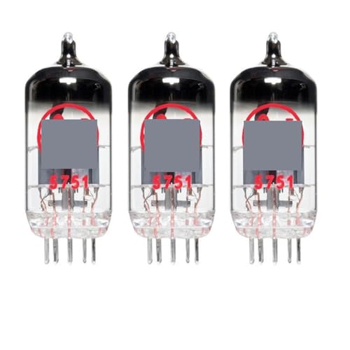 Tube à vide 5751 Trio de rechange pour réduire le souffle des amplis 12AX7